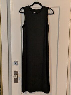 Able Shilpa Midi Tank Dress Black
